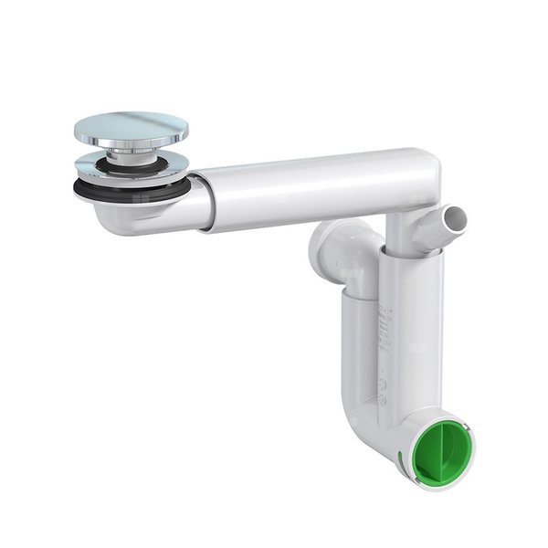 SYFON ZE ZINTEGROWANYM KORKIEM OSZCZĘDZAJĄCY MIEJSCE DO UM MEB NEW