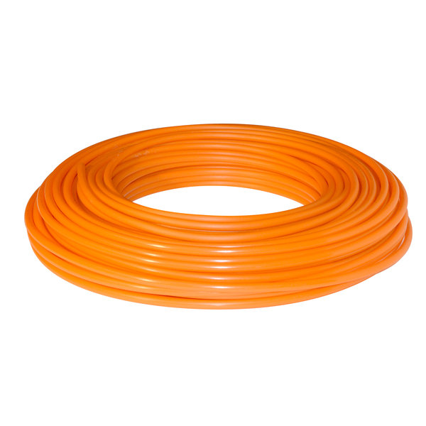 Rura PE-RT II/EVOH/PE-RT II COMAP BioPERT - Penta PERT 17 mm x 2 mm, izolacja kolor pomarańczowy - kręgi 600m wielowarstwowa gładka