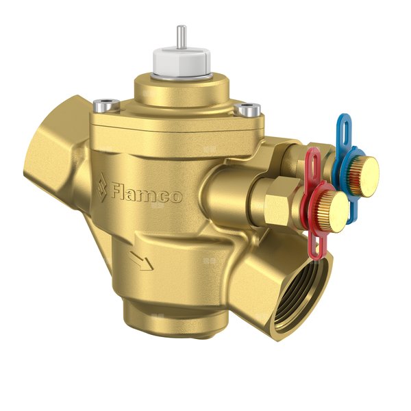 Zestaw NexusValve Vivax G1 EQM DN32 z siłownikiem elektromechanicznym 24 V AC, 3 punktowym, programowalnym