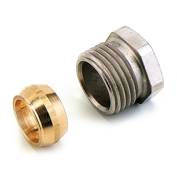 Złączka zaciskowa z pierścieniem mosiężnym 15-1/2"