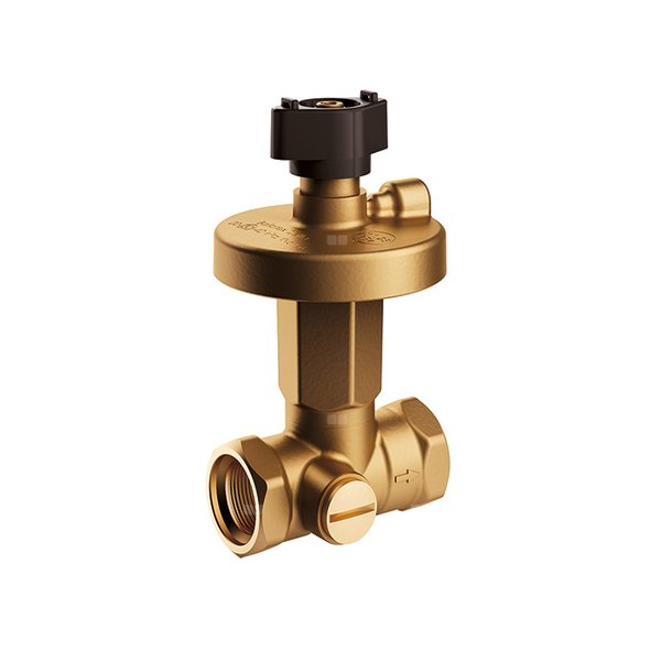 Regulator ciśnienia różnicowego COMAP Nexus Passim F, mosiądz DN 25 Kvs4, zakres przepł. 20-40 kPa, PN 25, poł. GW 1''