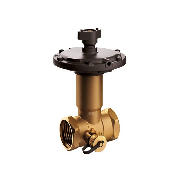 Regulator ciśnienia różnicowego COMAP Nexus Passim/KFE F, mosiądz DN 40 Kvs10, zakres przepł. 20-40 kPa, PN 25, poł. GW 1 1/2''