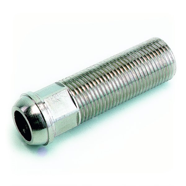 Tuleja wydłużona, niklowana z gwintem zewnętrznym 3/8 lub 1/2 1/2"