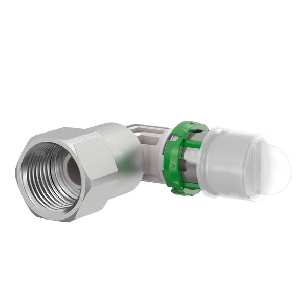 Kolano zaprasowywane 90st. - gwint wewnętrzny 16x2-1/2"