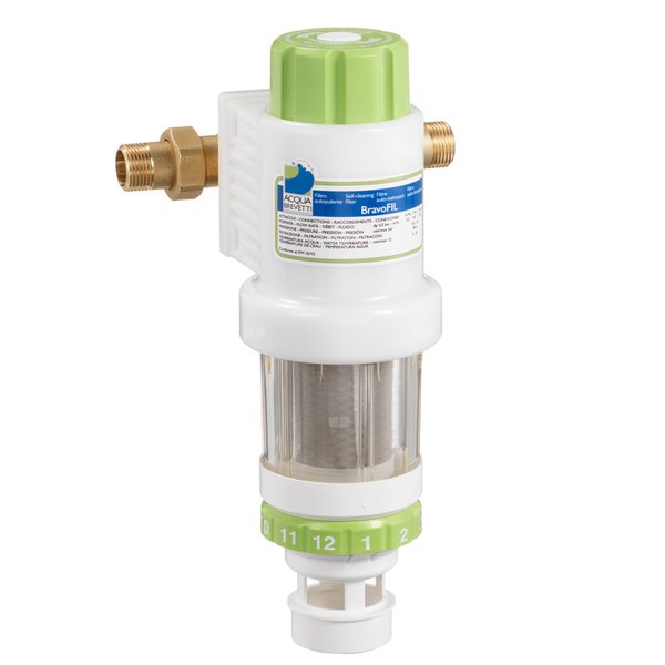 Filtr mechaniczny, samoczyszczący, sterowanie ręczne przepływem wstecznym 10 bar 1"1/4 - 90µ - 5000l/h