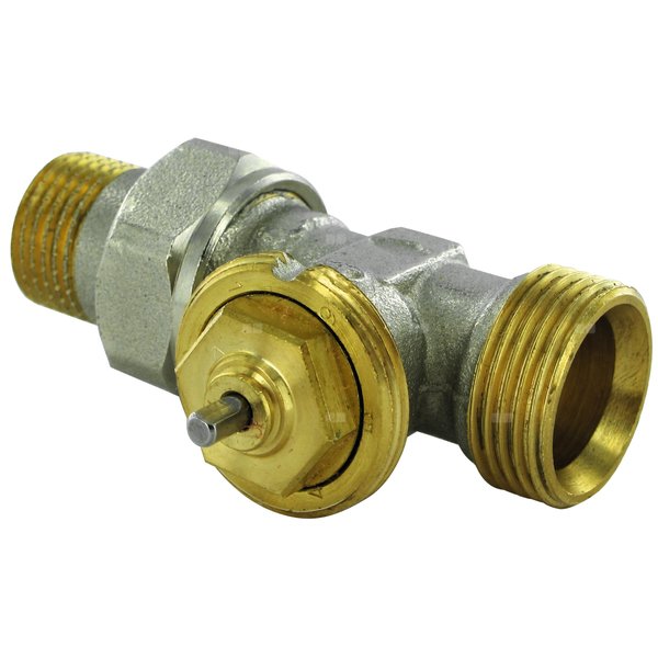 Zawór grzejnikowy termostatyczny COMAP R809 prosty, połączenie 1/2'' (niklowanie)