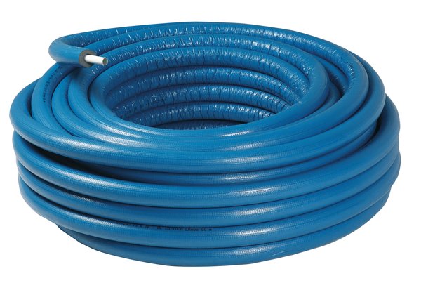 Rura PE-RT II/AL/PE-RT II COMAP MultiSkin2 16 mm x 2 mm izolacja: 9 mm, izolacja kolor niebieski - kręgi 400m wielowarstwowa gładka