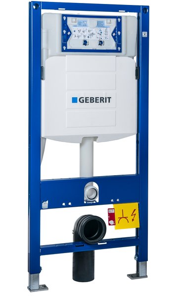 Stelaż podtynkowy do WC Concept By GEBERIT UP320 H112, 1120 x 500 x 180 mm, regulowana wysokość, ze spłuczką