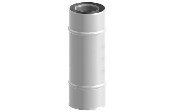 Rura Concept By JEREMIAS z uszczelką ZW x ZW 80 x 80 mm 1000 mm spalinowa, kolor szary