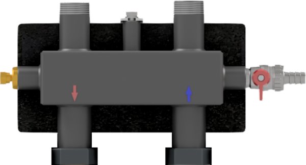 CONCEPT Magnetyczny separator zanieczyszczeń CD-SM32 – 1 1/4”