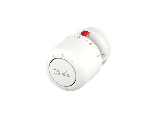 Danfoss Aero™ gazowa głowica z blokadą "0" do zaworów Danfoss RA.