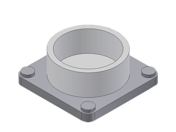 Zestaw kołnierzy do lutowania 76 mm stal