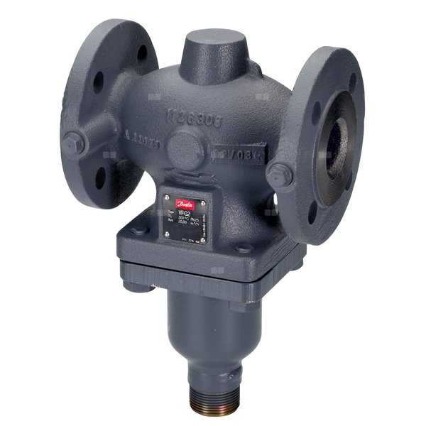 Zawór regulacyjny dwudrożny DANFOSS VFGS2, DN 10 x DN 10 (kołnierz x kołnierz), PN 25, Kvs: 125 m3/h