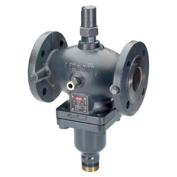 Zawór regulacyjny dwudrożny DANFOSS VFQ2, DN 12 x DN 12 (kołnierz x kołnierz), PN 4, Kvs: 160 m3/h