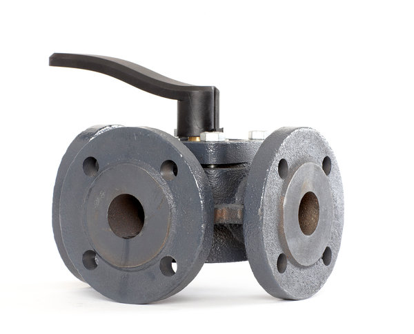 Zawór regulacyjny 3-drożny DANFOSS żeliwo (stan surowy) kołnierz DN 6, 65 mm, max. 110'C, max. 0.5bar, ze sterowaniem elektrycznym