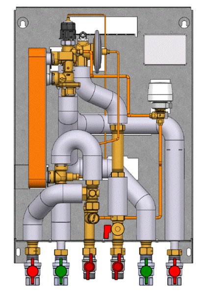 Danfoss EvoFlat RENO Type StS 3 24V, 51kW