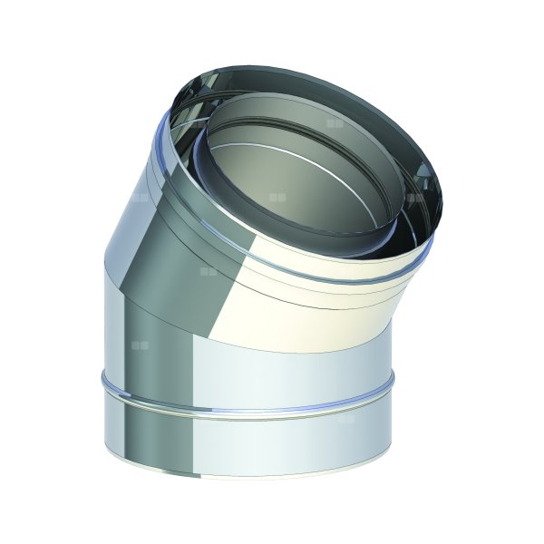 Kolano koncentryczne 30' DN 150/200