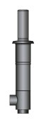 Przewód powietrzno-spalinowy pionowy aluminiowy galwanizowany DN 200/300