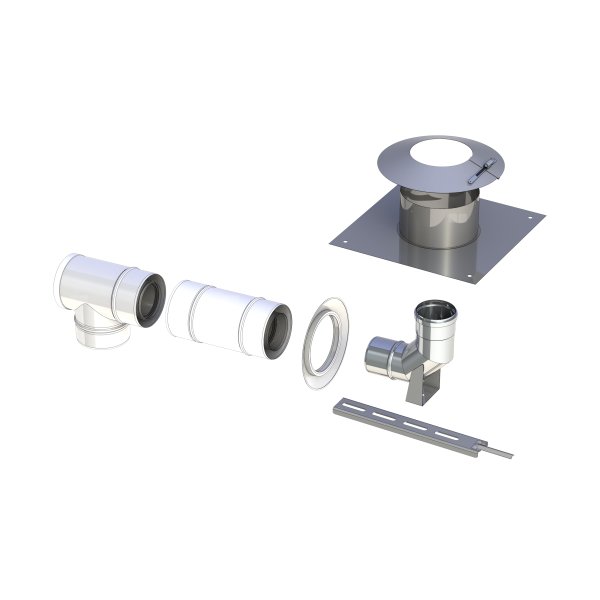 SPS Zestaw bazowy w szacht DN 100/150 na DN 100