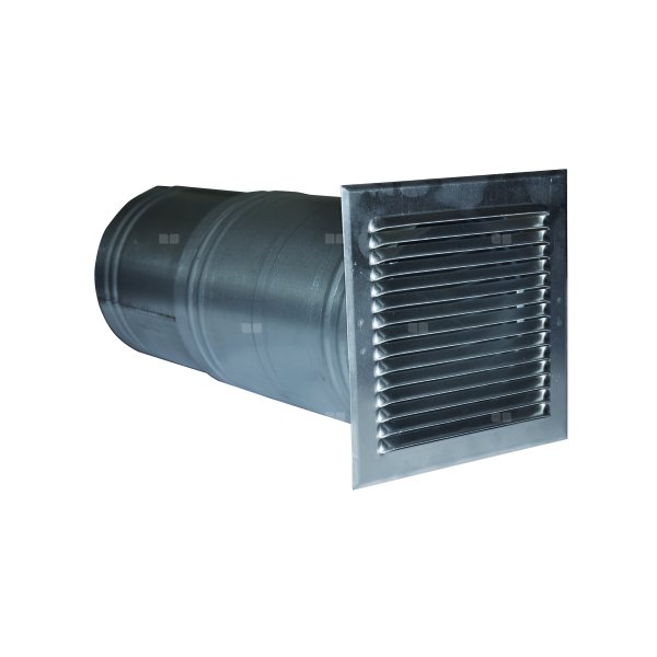 Przejście przez ścianę DN 160 z rozetą