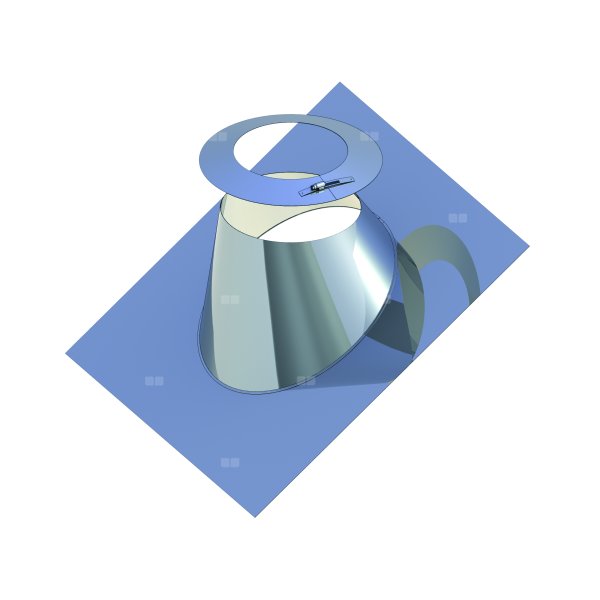 SP/SPS Pokrywa dachowa na dach 15-25' DN 100/150