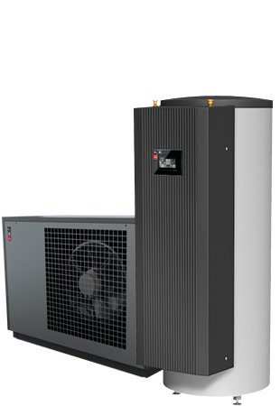 Pakiet - Pompa ciepła powietrzna powietrze-woda monoblok DIMPLEX HPL 6S-TURW 4 kW 400 V + Wieża hydrauliczna HWK 332