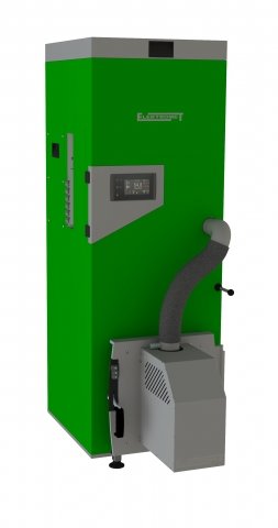 Kocioł EKO-PE mini 12 top moc grzewcza 12 kW z zasobnikiem 80 litrów sterownik TECH