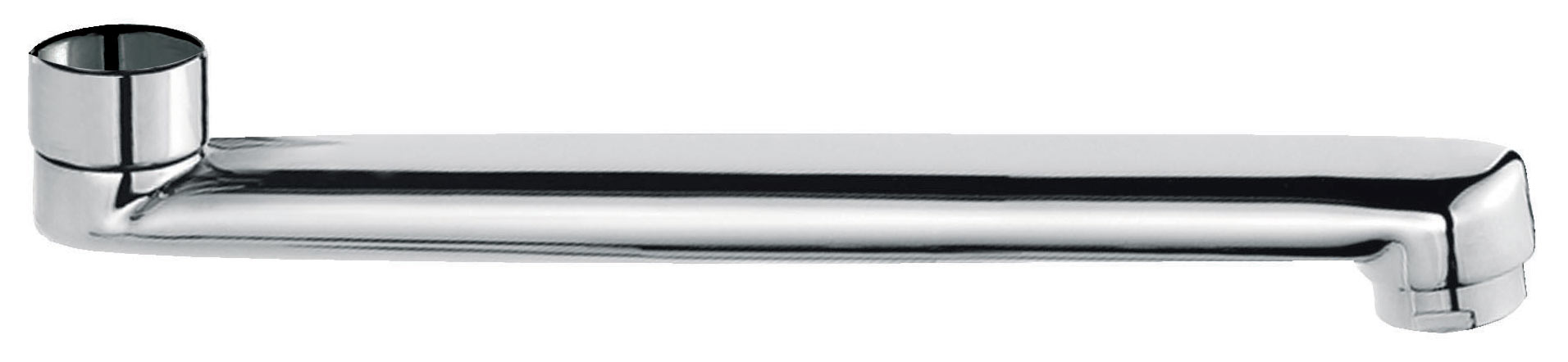 Wylewka 3/4", 310 mm, płaska, chrom