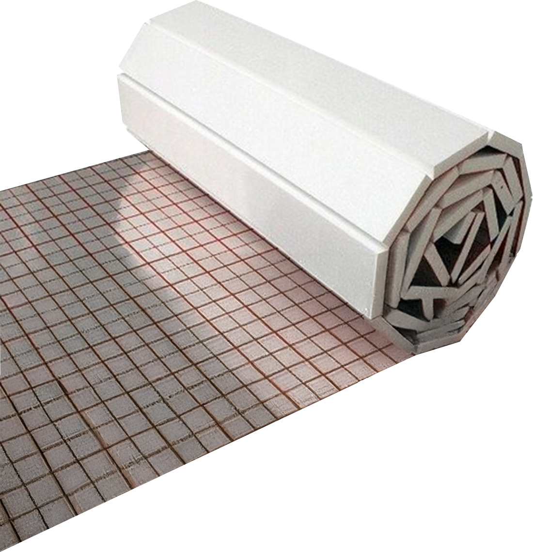 Mata styropianowa z f.aluminiową 30mm do ogrzewania podłogowego
