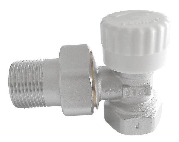 Zawór termostatyczny kątowy 1/2"