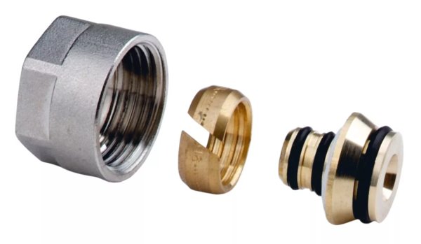 Złączka zaciskowa do rur wielowarstwowych i jednorodnych17x2 mm, 3/4" 1 pcs