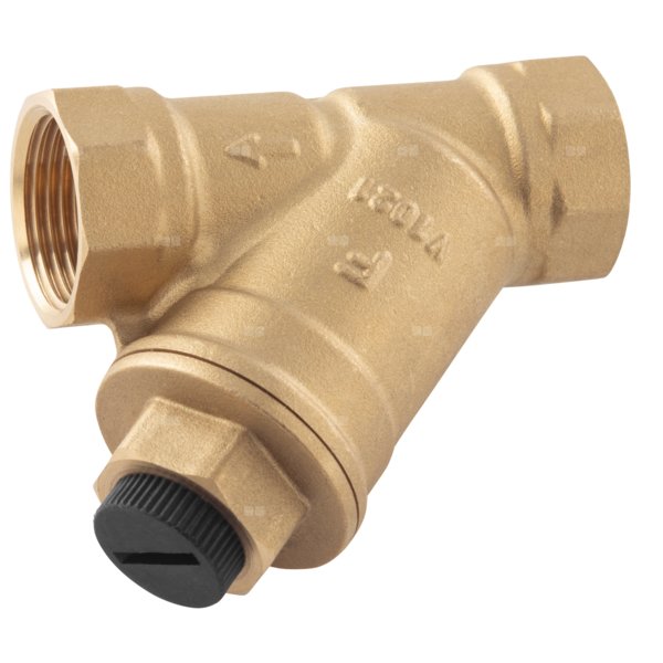 Filtr siatkowy z magnesem, nakrętno-nakrętny, DN25, G1