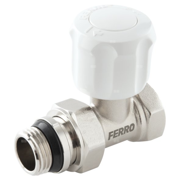 Zawór manualny do grzejnika prosty 1/2"