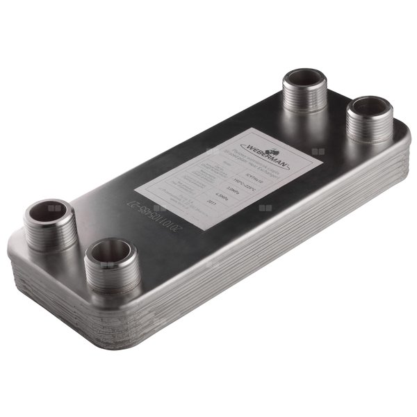 Wymiennik 30-płytowy lutowany 1" z izolacją