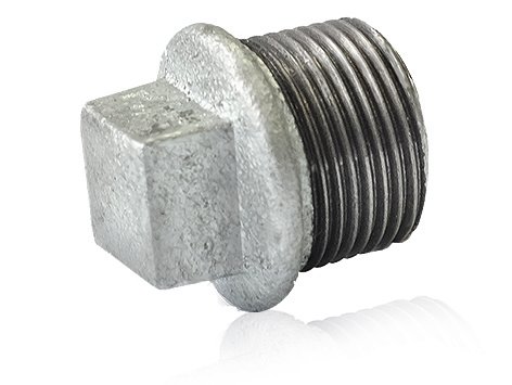 Korek FITTING STRONG żeliwo ocynk (ocynk galwaniczny/elektrolityczny) 1/2''