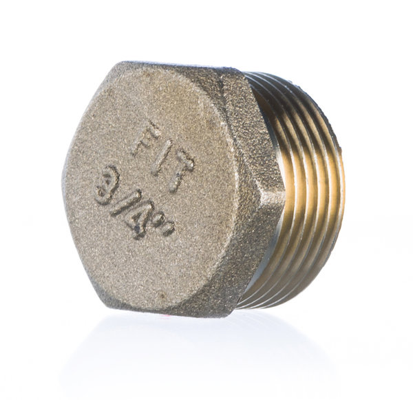 Korek FITTING NORMAL mosiądz (śrutowanie) 3/8''