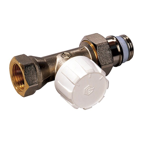 ZAWÓR TERMOSTATYCZNY D/GW PROSTY DN15 Z/NW 1/2" x 1/2" (M30x1,5) - niklowany