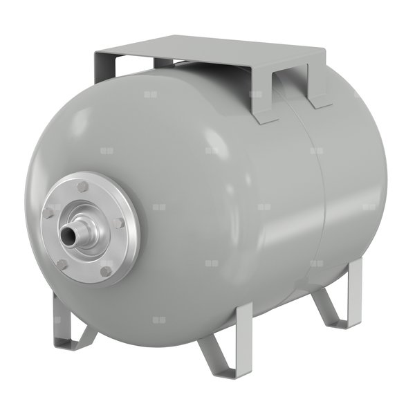 Naczynie wzbiorcze stojące FLAMCO MEIBES Airfix P, pojemność 100 l 3.5-, 10 bar / 120'C fi1'', kolor szary, do instalacji  C.W.U.