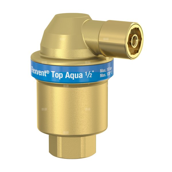 Odpowietrznik automatyczny FLAMCO MEIBES Flexvent Top Aqua GZ mosiądz fi 1/2''