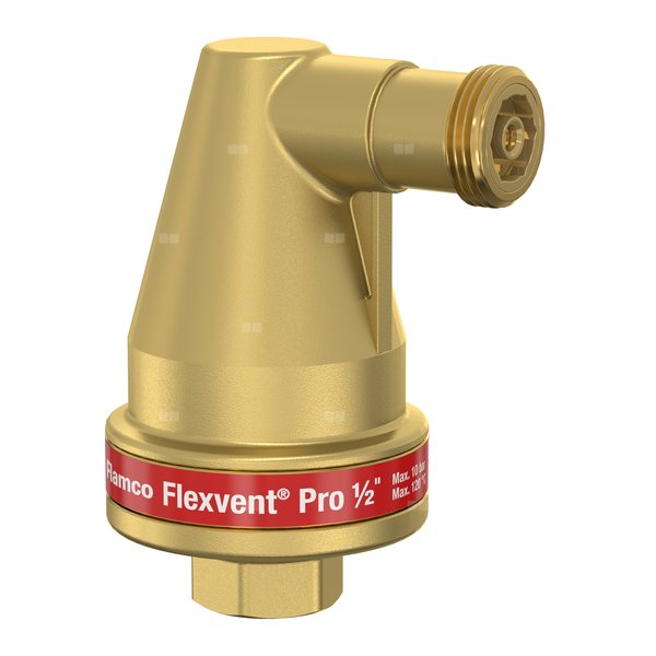 Odpowietrznik automatyczny FLAMCO MEIBES Flexvent Pro GZ mosiądz fi 1/2''
