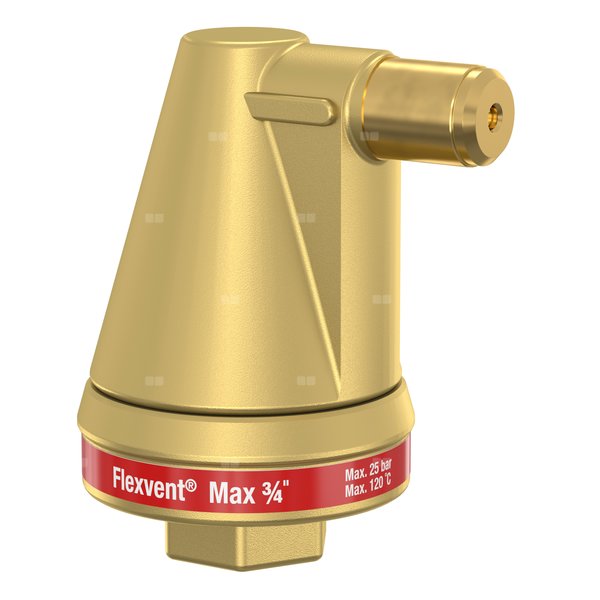 Odpowietrznik automatyczny FLAMCO MEIBES Flexvent Max GZ mosiądz fi 3/4''