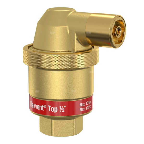 Odpowietrznik automatyczny FLAMCO MEIBES Flexvent Top GZ mosiądz fi 1/2''