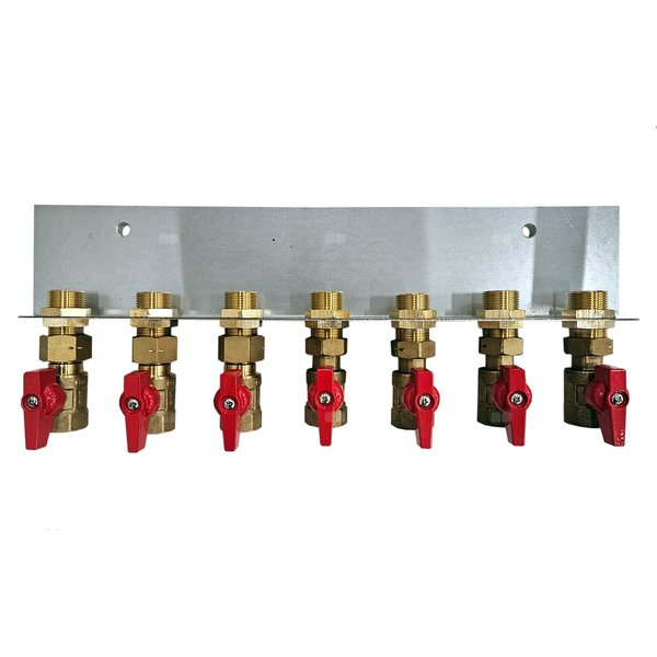 KONSOLA PROSTA Z ZAWORAMI 3/4”