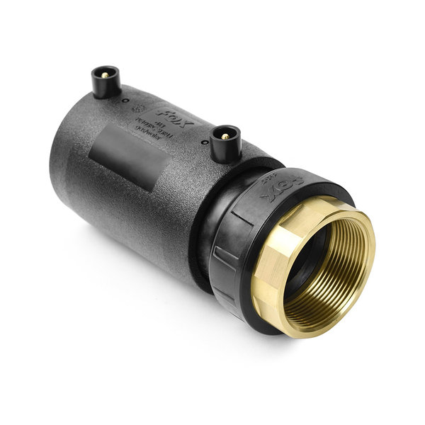 Adaptor elektrooporowy PE/mosiądz GW 63 x 2" FOX