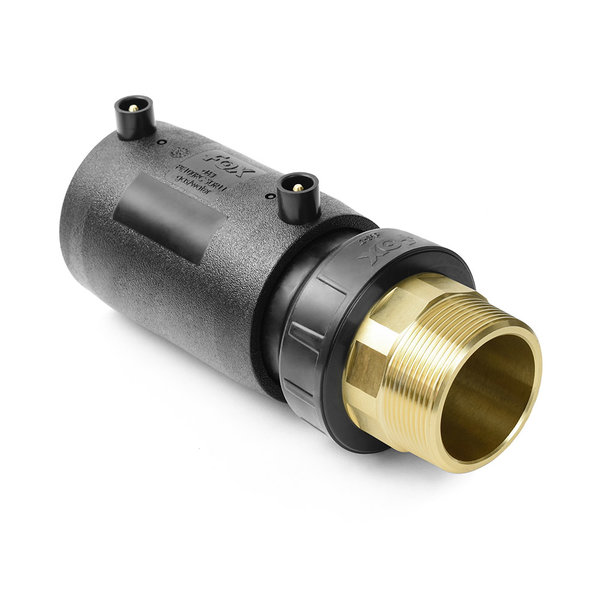 Adaptor elektrooporowy PE/mosiądz GZ 50 x 1 1/2" FOX