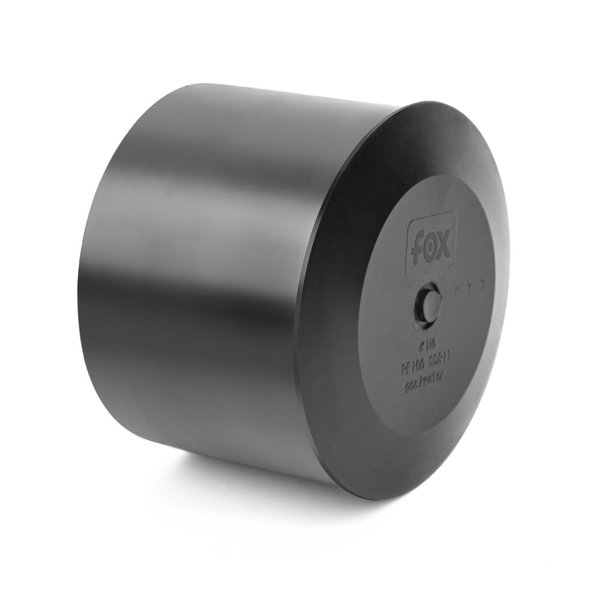 Zaślepka PE FOX ZD fi 32 mm króciec z tworzywa sztucznego do spawania/zgrzewania