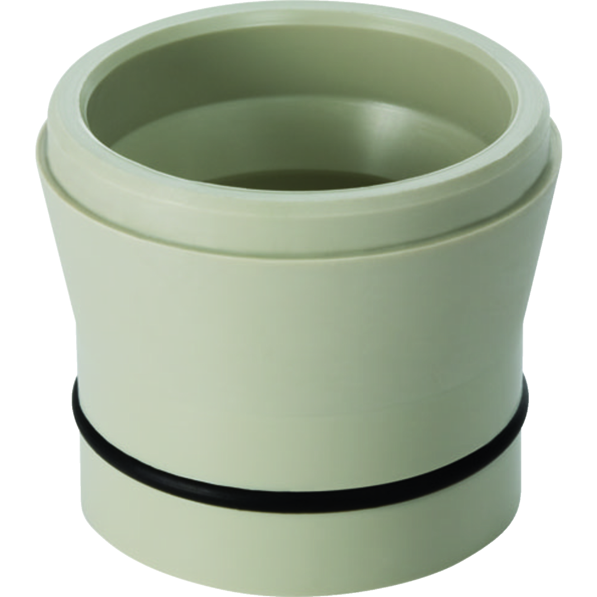 Zwężka rury nasadowej Geberit z uszczelką: d=50mm, d1=46mm, Szary RAL 7032