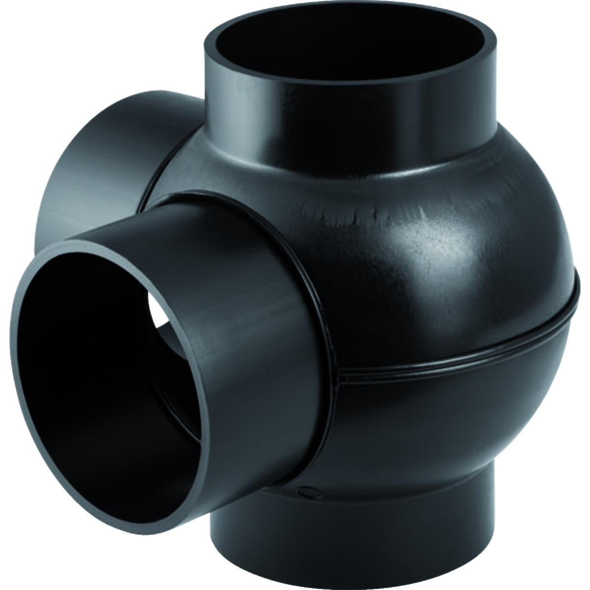 Czwórnik GEBERIT HDPE polietylen, 110 mm DN 100, sw x sw x sw x sw