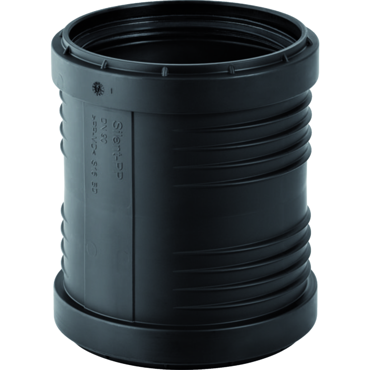 Mufa GEBERIT Silent-PP, PP / PP x 32 mm (mufa wciskowa x mufa wciskowa), (głębokość: 0.5 mm) z uszczelką