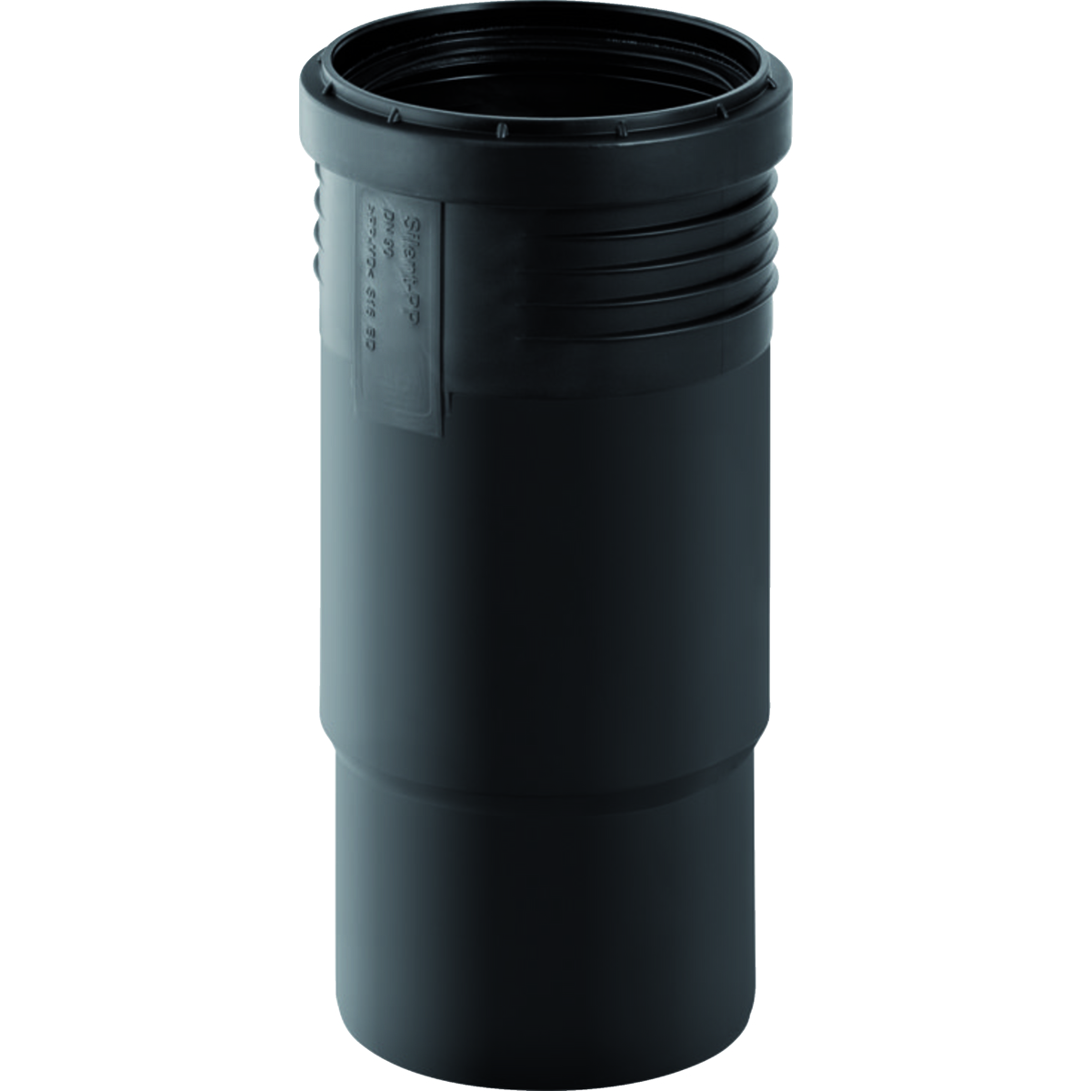 Kielich kompensacyjny GEBERIT Silent-PP, PP / PP, 50 mm, DN 50 x 50 mm x DN 50 (końcówka wciskowa x mufa wciskowa), (głębokość: 1.5 mm) z uszczelką